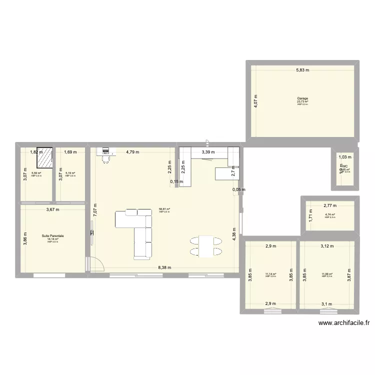 saint antoine 1. Plan de 