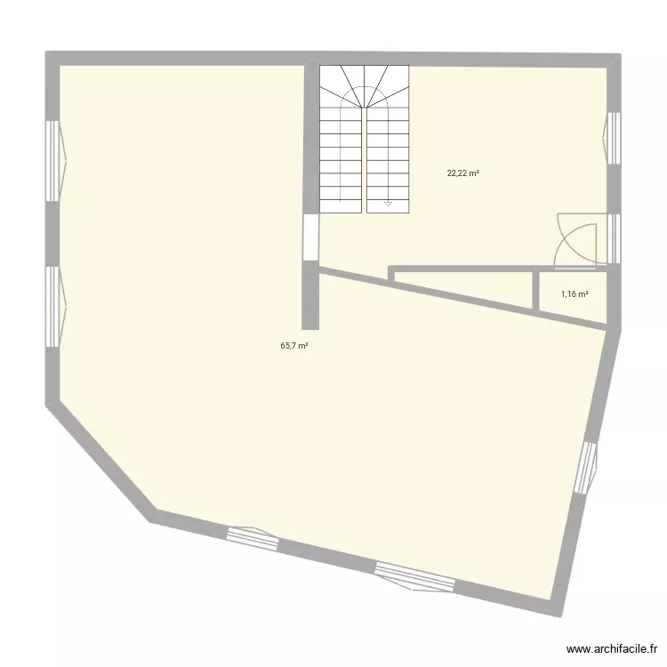 Maison. Plan de 3 Pièces et 89 m² Maison. Plan de 3 Pièces et 89 m²