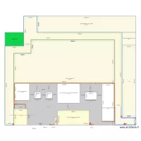 Plan zone induction avec marquage au sol pour CTIN