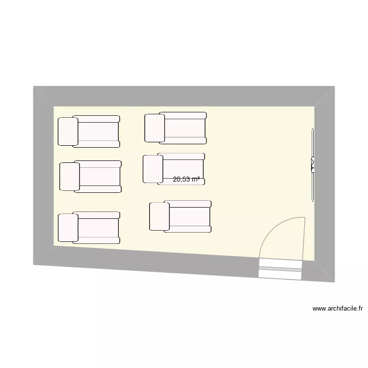 salle de cinema bordin. Plan de 