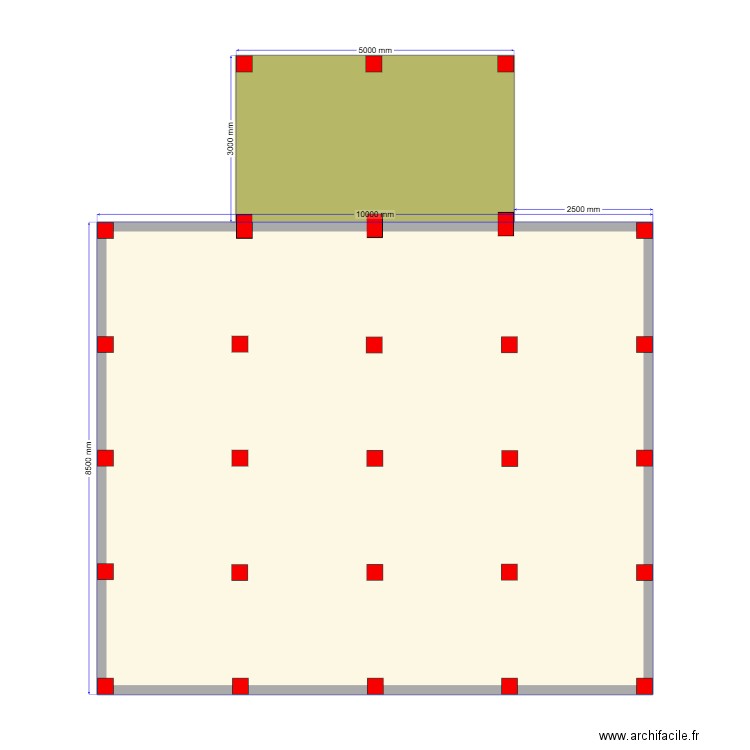 Васильково Сваи. Plan de 2 pièces et 93 m2