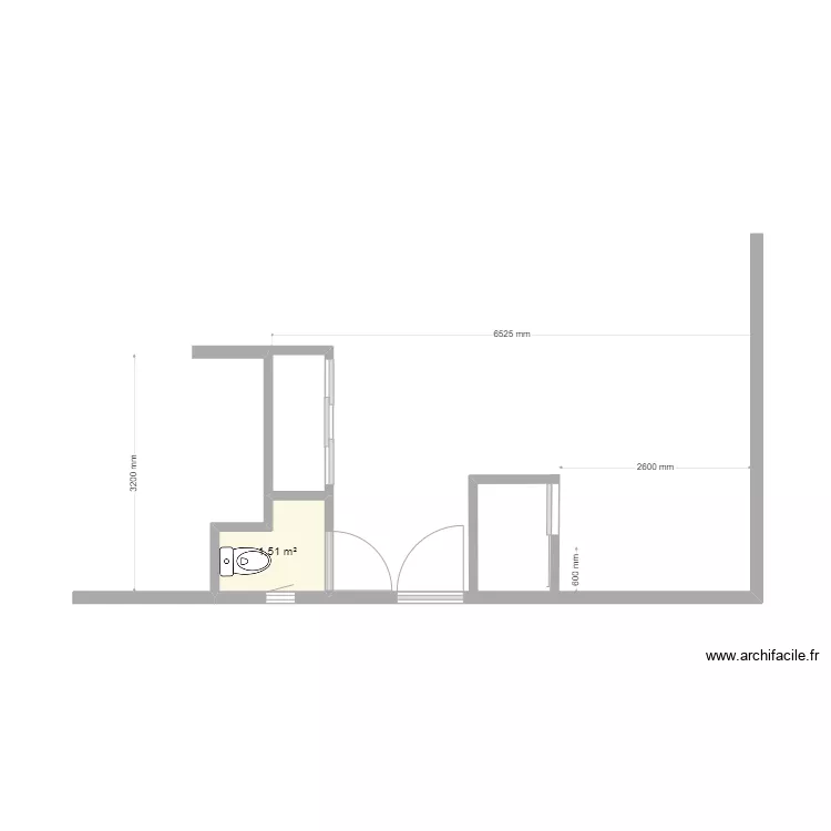 entr&eacute;e. Plan de 
