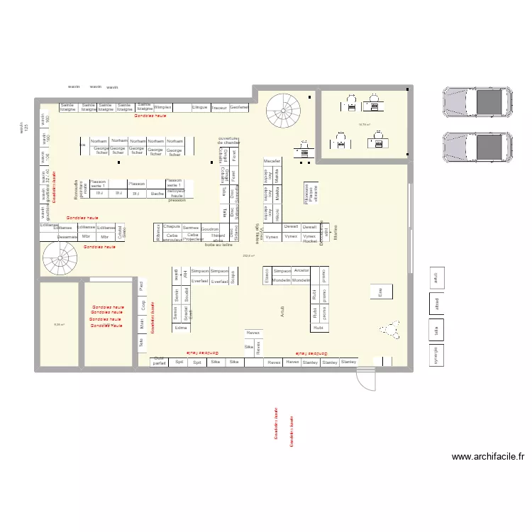 Miramas 21. Plan de 