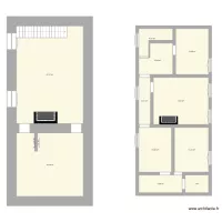 Maison champignon taille reel