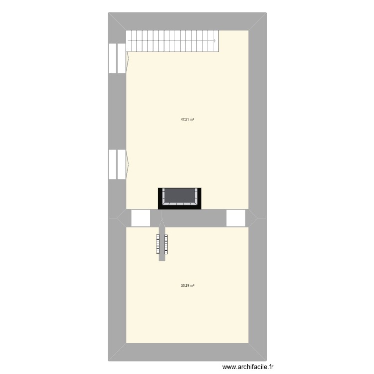 Maison champignon taille reel. Plan de 0 pièce et 0 m2