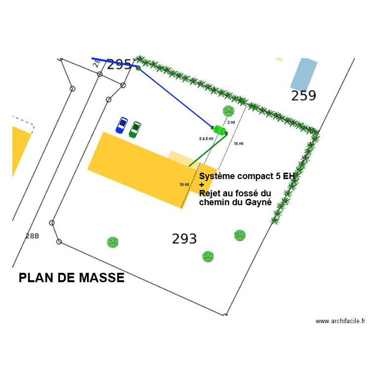 Grignon. Plan de 0 pièce et 0 m2