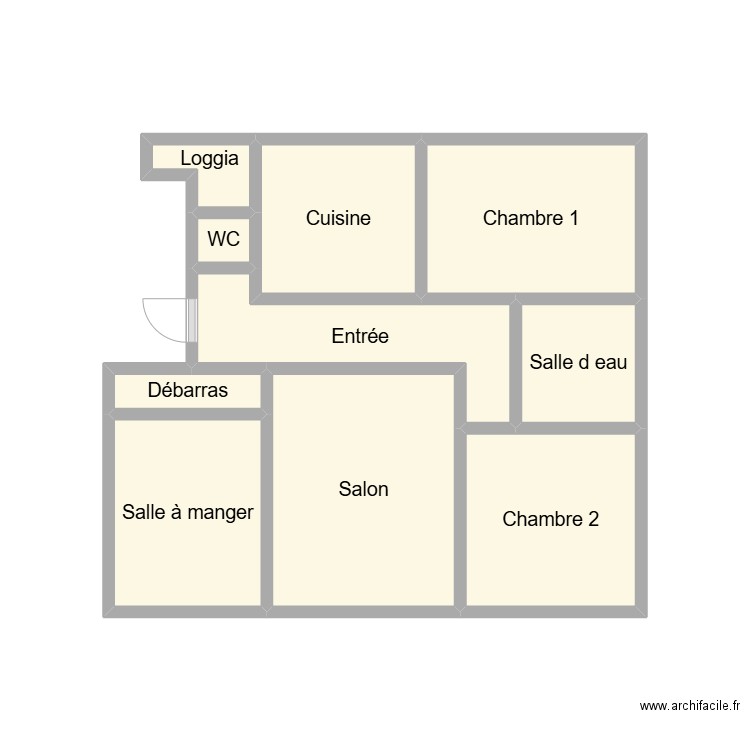 2503 BONNEAU. Plan de 10 pièces et 17 m2