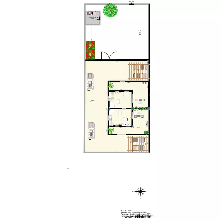 VILLA LOCATION PLAN 2026. Plan de 