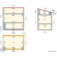 extension avec sous sol et grenier