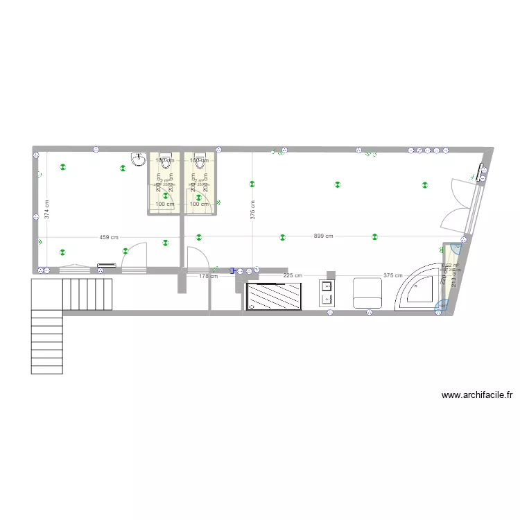 Mezzanine Vichy-Electricité. Plan de Mezzanine Vichy-Electricité. Plan de