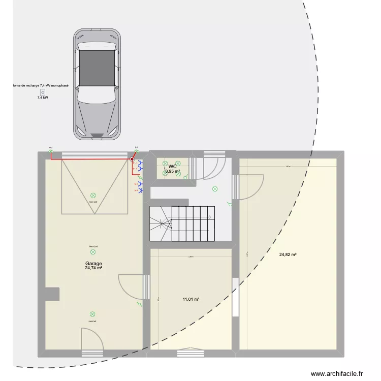 plan elec. Plan de 4 et 62 m² plan elec. Plan de 4 et 62 m²