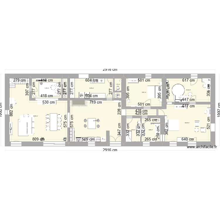 projection 3. Plan de 