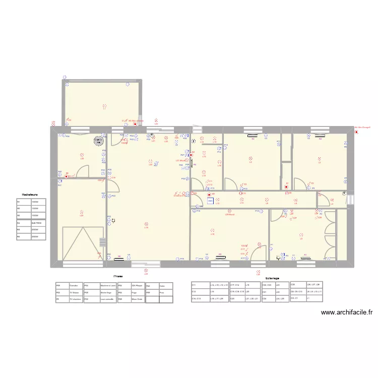 Léa Maison Gauriac 0. Plan de Léa Maison Gauriac 0. Plan de