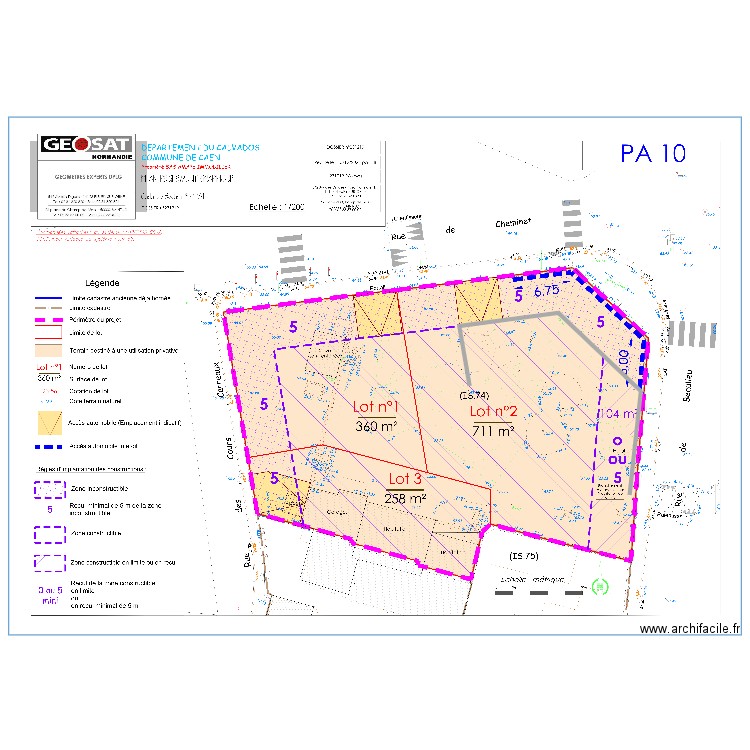 BEAULIEU. Plan de 0 pièce et 0 m2