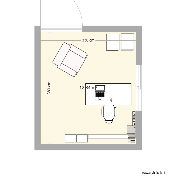 Bureau Martine. Plan de 0 pièce et 0 m2