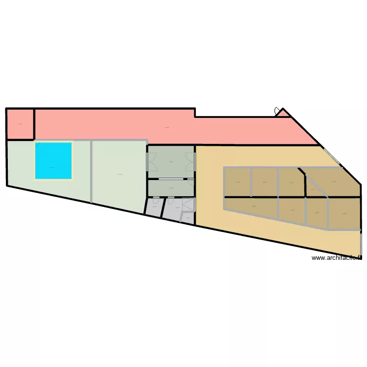 BROCANTE 0411B. Plan de 