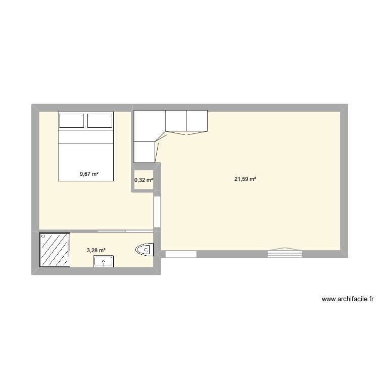 maison zak. Plan de 0 pièce et 0 m2