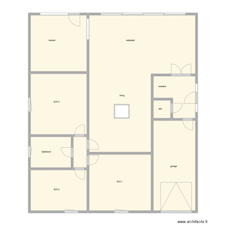 plan Zomerstr. Plan de 10 pièces et 155 m2