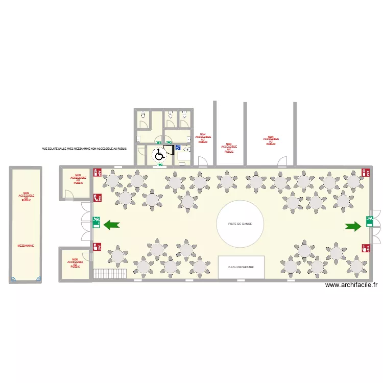 SALLE CONFIG DJ ORCHESTRE MARIAGE II. Plan de SALLE CONFIG DJ ORCHESTRE MARIAGE II. Plan de