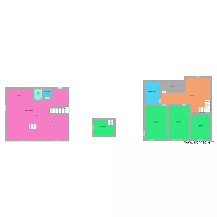 Houget expertise. Plan de 