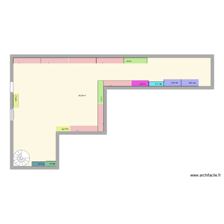 stock. Plan de 0 pièce et 0 m2 stock. Plan de 0 pièce et 0 m2