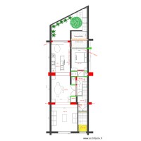 BAUCQ 77 Bel étage Duplex VF aménagé