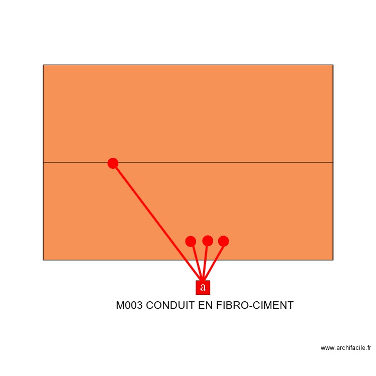PLAN TOITURE. Plan de 1 pièce et 28 m2