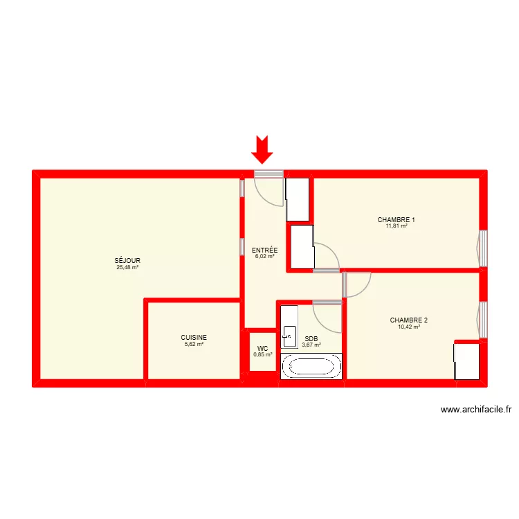 BI 35337. Plan de 14 et 89 m² BI 35337. Plan de 14 et 89 m²