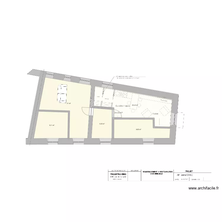 2EME ETAGE MINH. Plan de 2EME ETAGE MINH. Plan de