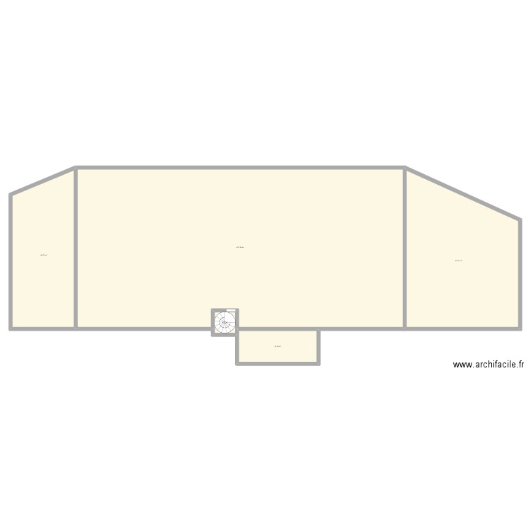 maison debat  terra. Plan de 5 pièces et 692 m2