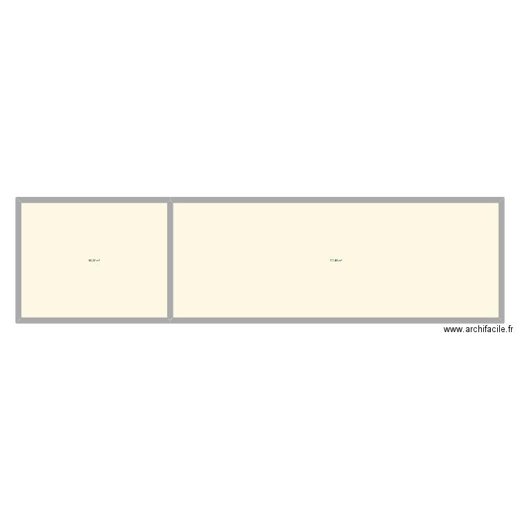 Maison Brayan. Plan de 2 pièces et 162 m2