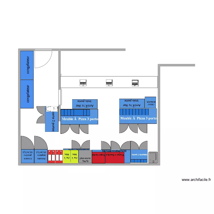 BEAU BEIRUT. Plan de 