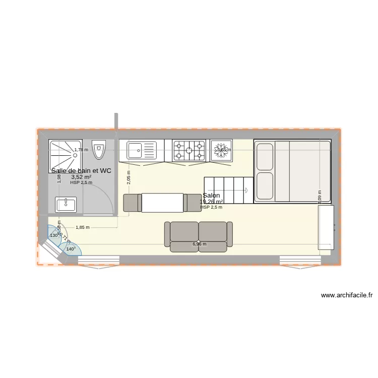 tarare. Plan de 2 et 23 m² tarare. Plan de 2 et 23 m²
