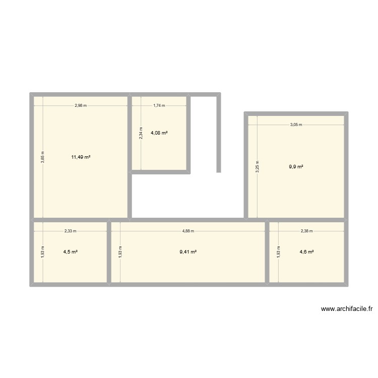 cap 2. Plan de 0 pièce et 0 m2