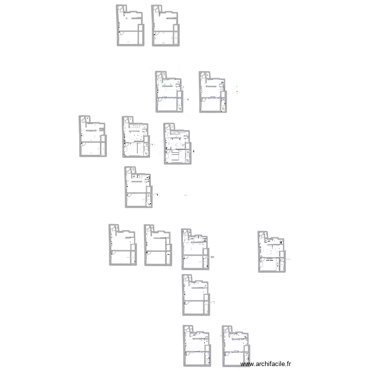 projet Caroline. Plan de 