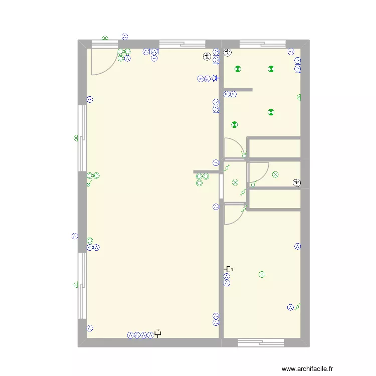 Gilles Plan v1. Plan de 6 et 54 m² Gilles Plan v1. Plan de 6 et 54 m²