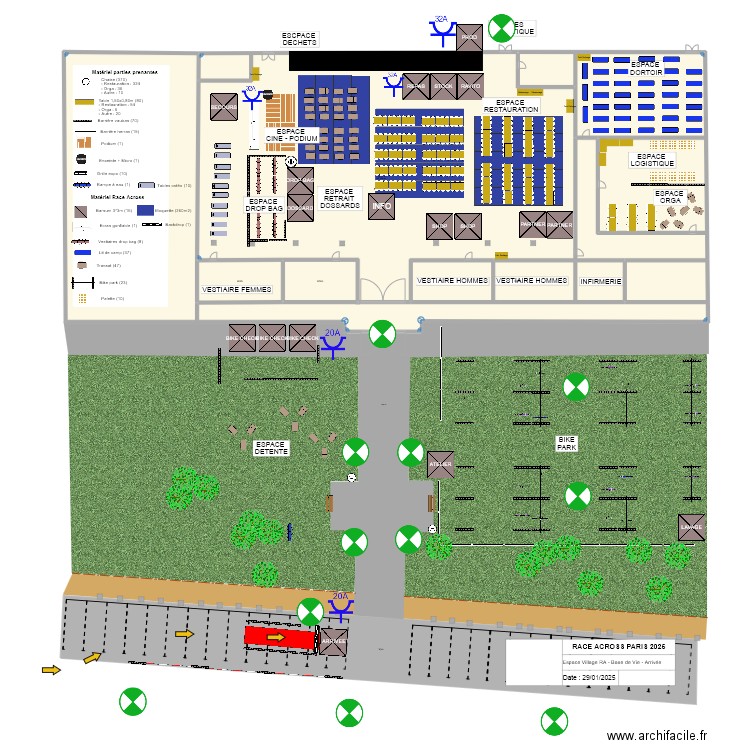 RESSOURCES - RAP25 - HALLES BOURGOGNES . Plan de 0 pièce et 0 m2