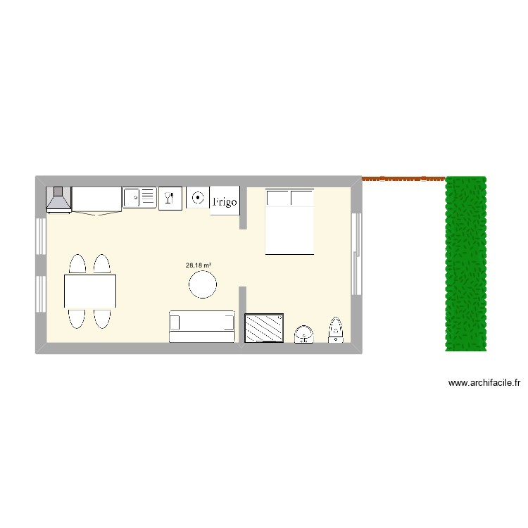 Appartement calle. Plan de 0 pièce et 0 m2