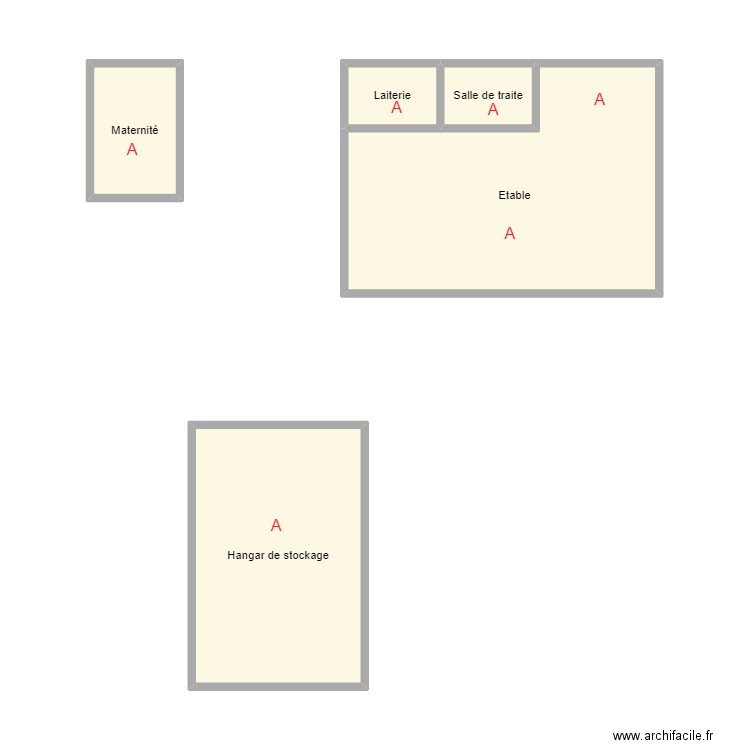 Plan 2404 OGOR plabennec. Plan de 5 pièces et 30 m2