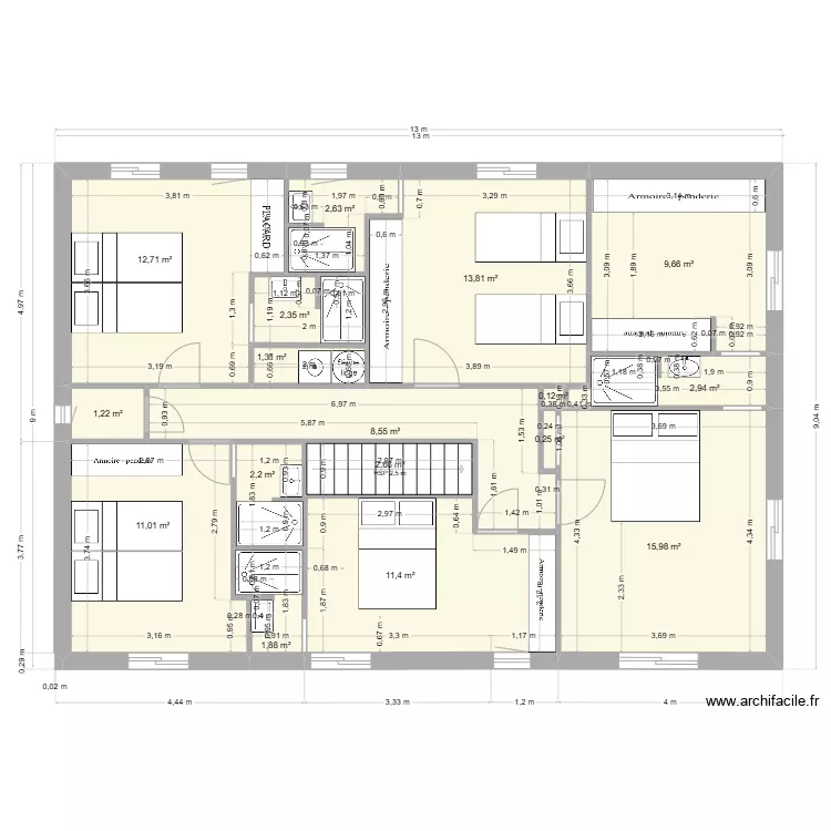 perols haut 16 03. Plan de 