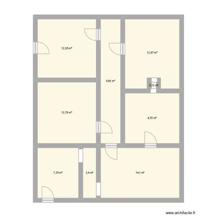 plan salle 1. Plan de 9 et 81 m² plan salle 1. Plan de 9 et 81 m²