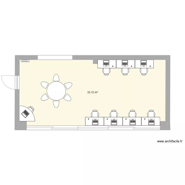 plan classe. Plan de 