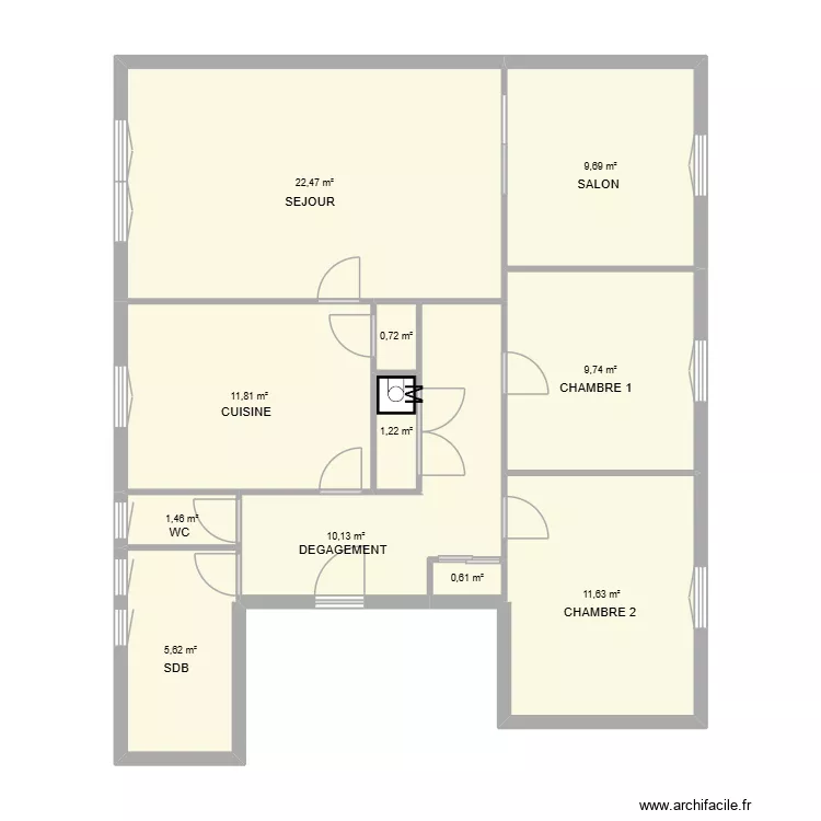 SCI ESW APP1. Plan de 11 et 85 m² SCI ESW APP1. Plan de 11 et 85 m²