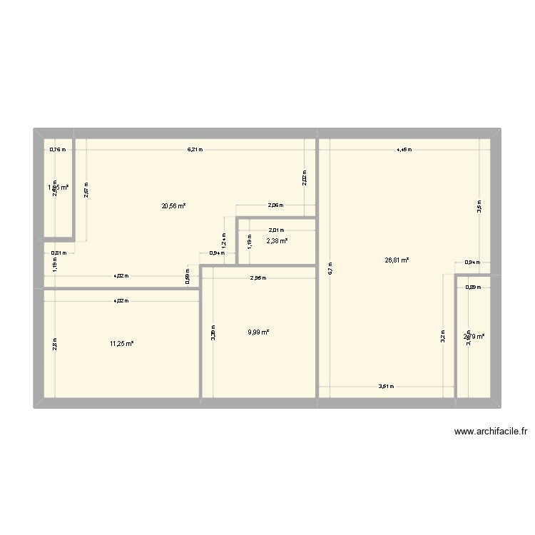 st sat vrai. Plan de 0 pièce et 0 m2