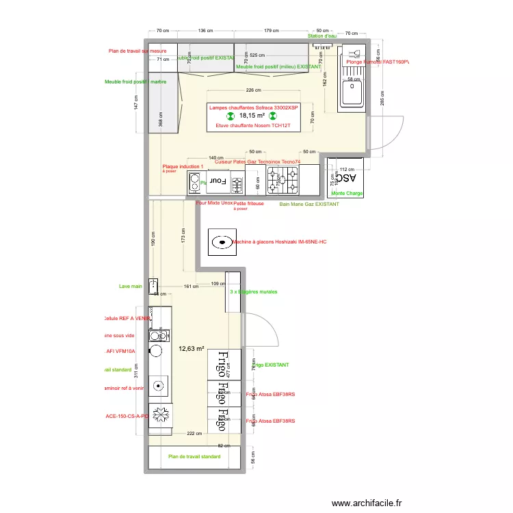 Cuisine Alf Basile Elec. Plan de 