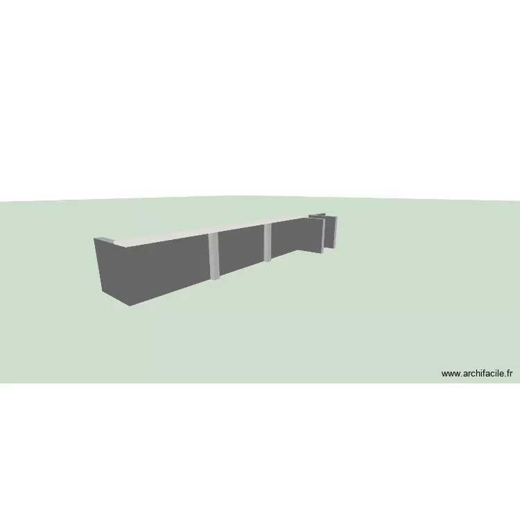 montage muret bar. Plan de montage muret bar. Plan de