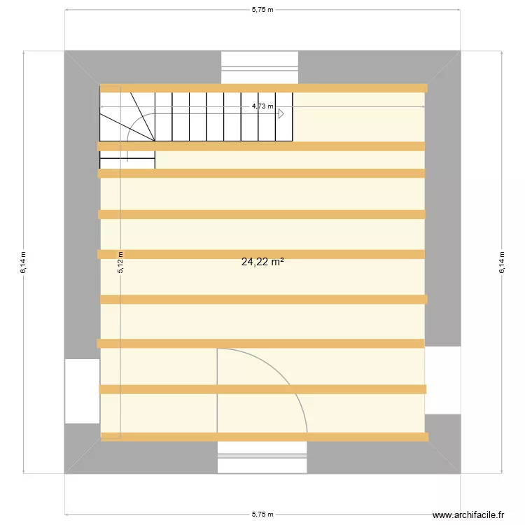 2026-08-09-REZ DE CHAUSSEE JOHN 2. Plan de 1 et 24 m² 2026-08-09-REZ DE CHAUSSEE JOHN 2. Plan de 1 et 24 m²