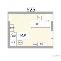 Bureau R 525 - M.PELTIER - G.LEBEGUE