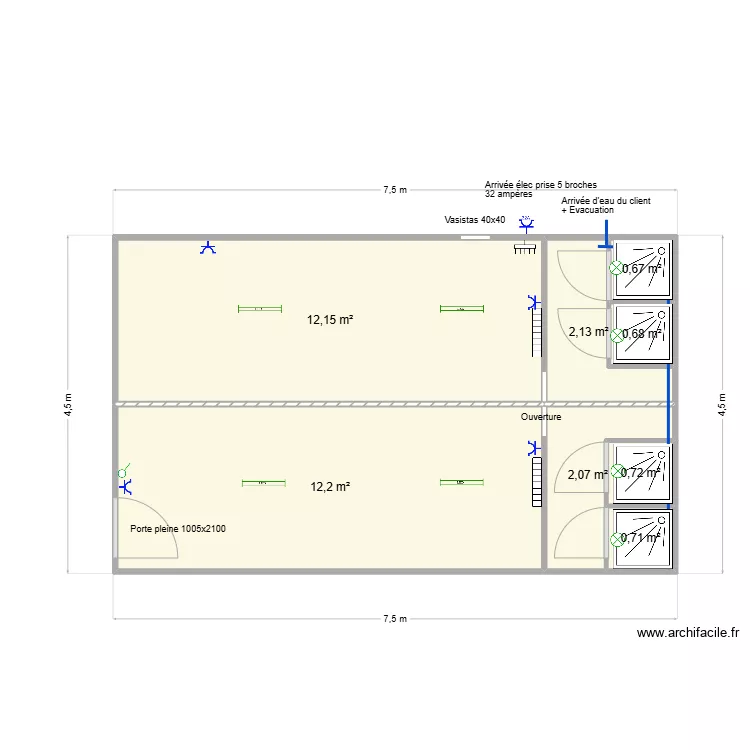 Foresco. Plan de 