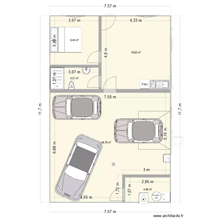 reseau electrique. Plan de 13 et 212 m² reseau electrique. Plan de 13 et 212 m²
